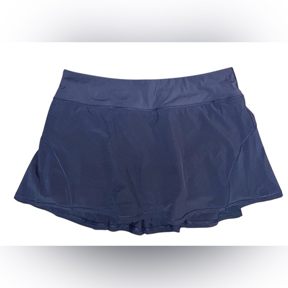 CRZ YOGA Women's Quick Dry Pleated Tennis Skort Athletic Sporty Size M Navy - Picture 3 of 7
